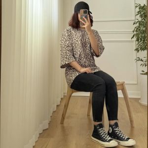 قیمت ارزان تیشرت باکسی لش