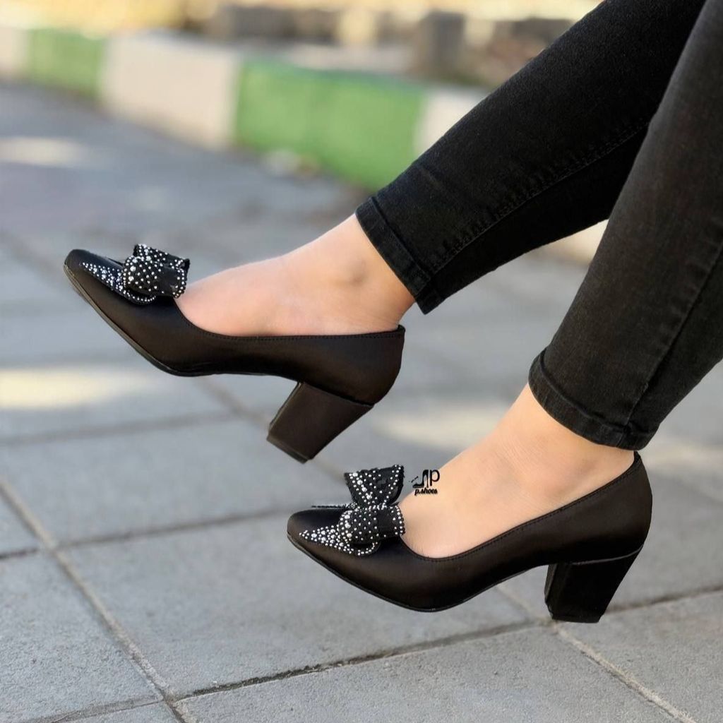 قیمت ارزان کفش مجلسی مدل پاپیون زنانه