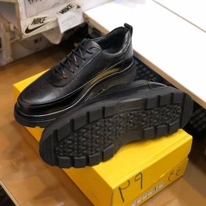 فروش اینترنتی کفش چرم لژدار مردانه مدل لویز مشکی