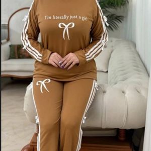 فروش اینترنتی ست تیشرت و شلوار پاپیون خانگی زنانه و دخترانه