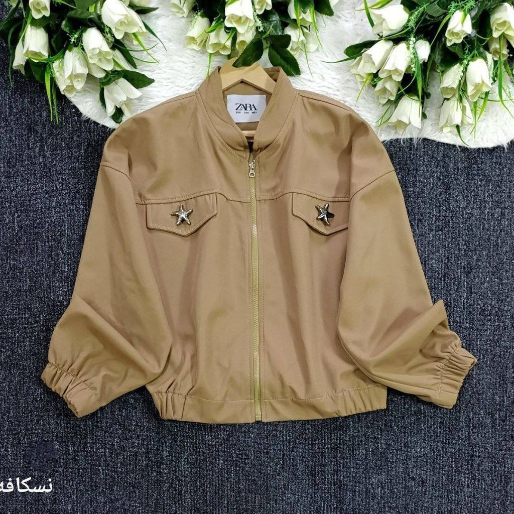 قیمت ارزان بامبر جکت ستاره زنانه و دخترانه