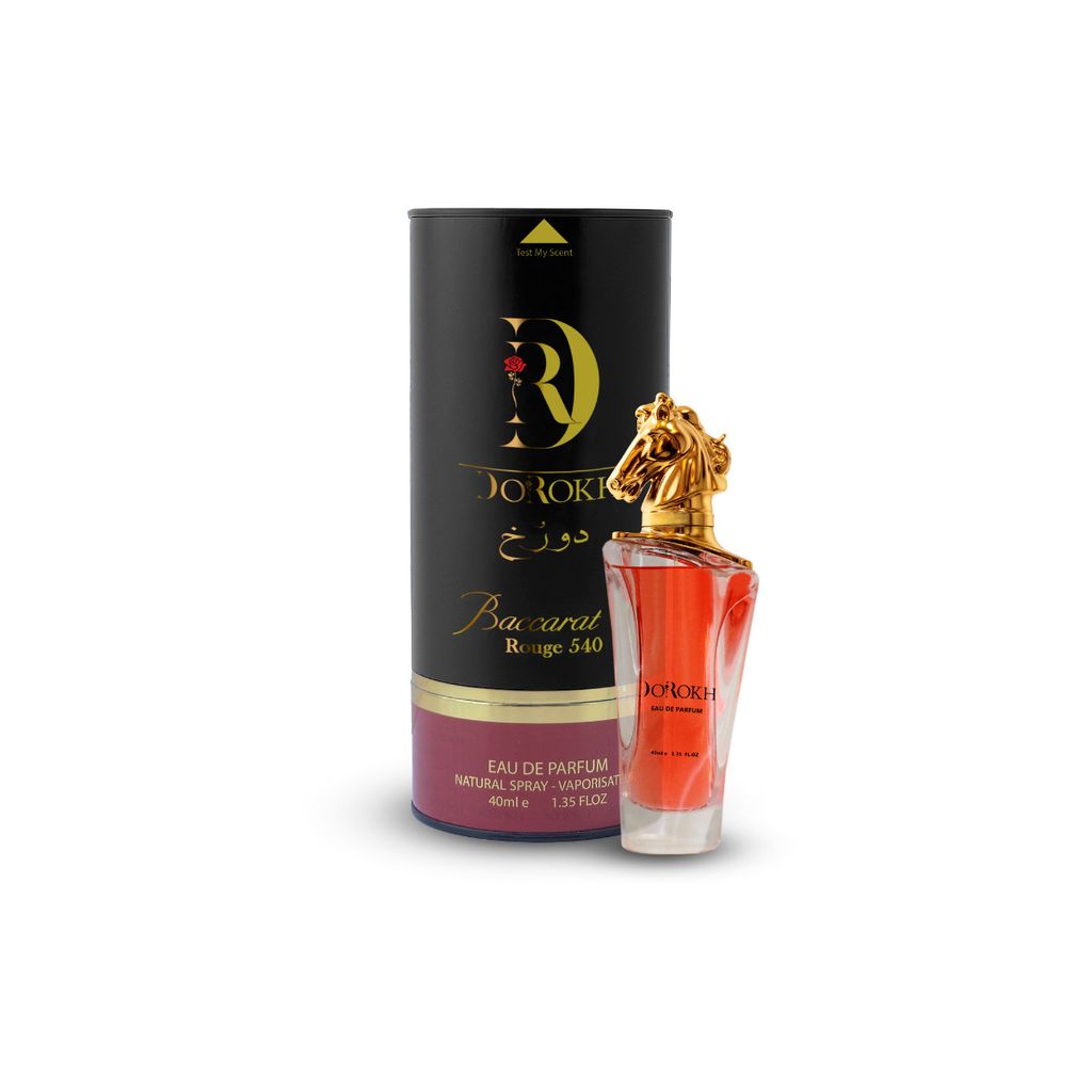 خرید انلاین ادوپرفیوم دورخ مدل باکارات رژ Baccarat Rouge حجم 40 میلی + ده میل عطر جیبی