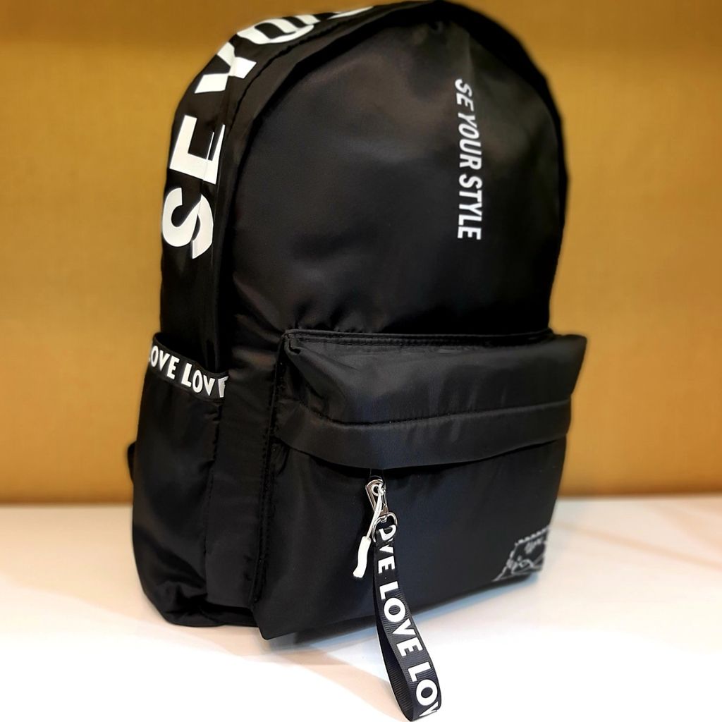 خرید آنلاین کوله پشتی مشکی مدل Style