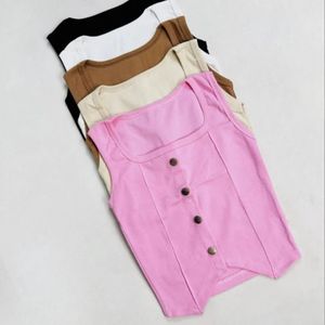 تاپ کراپ جلو دکمه زنانه tp5r6