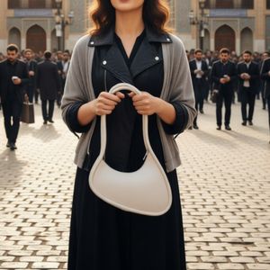 قیمت ارزان کیف زنانه قایقی کج