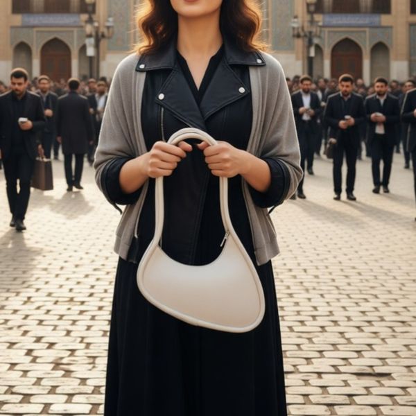 کیف زنانه قایقی کج