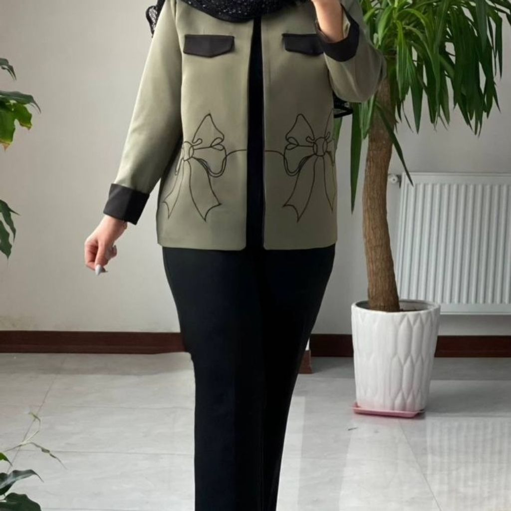 مشخصات کت مزونی پاپیون  ربا