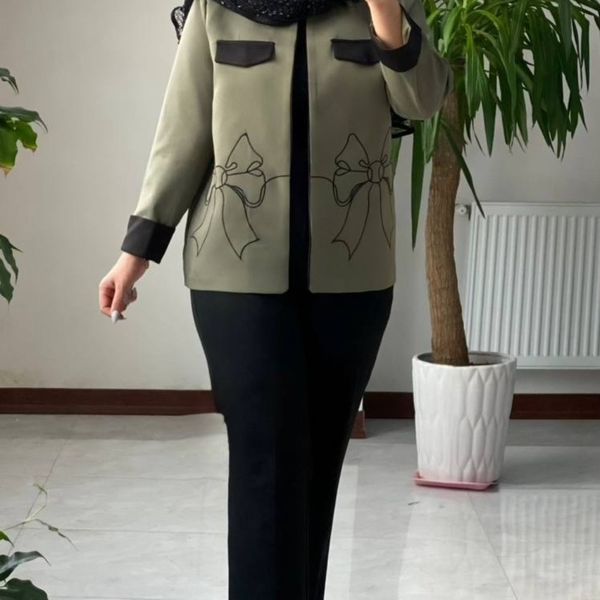 کت مزونی پاپیون