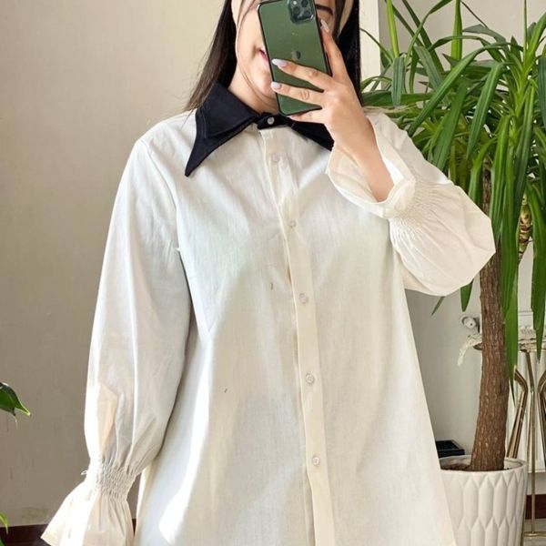 شومیز یقه دوبل