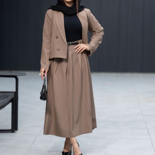 ست کت و دامن مدل بلوطع