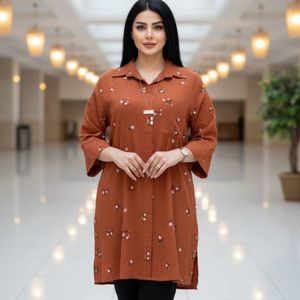 مانتو گل ریز