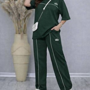 خرید آنلاین ست تیشرت و شلوار alo مغزی روزی  خونگی