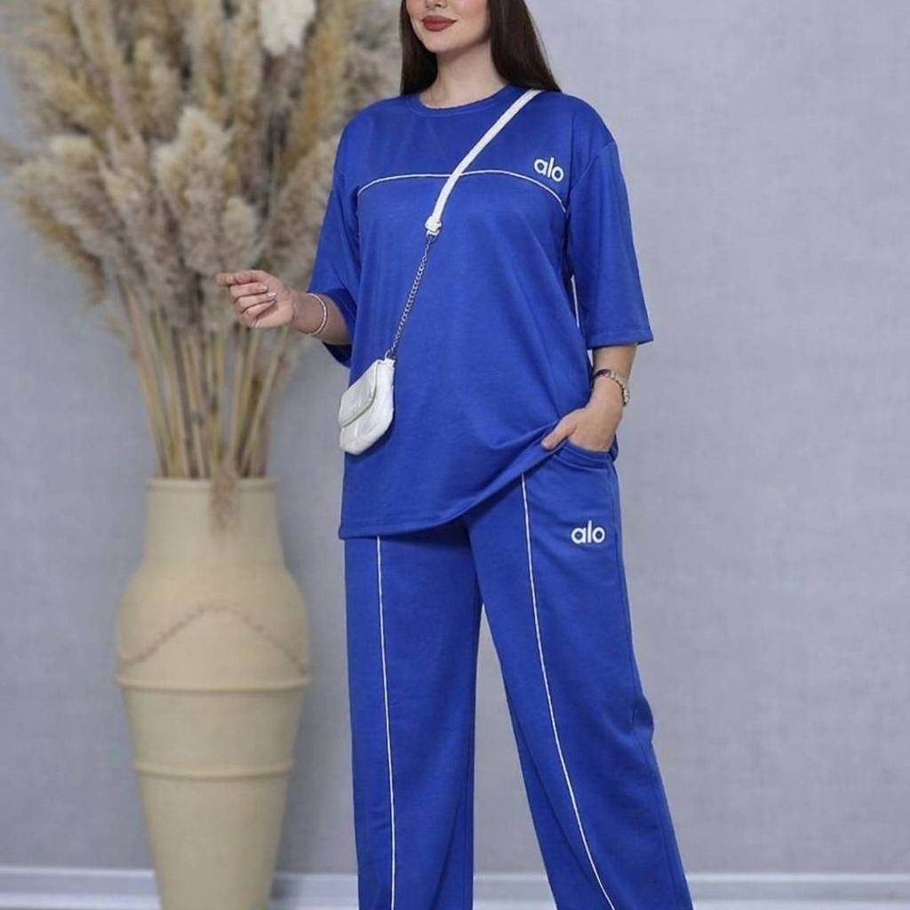 قیمت ارزان ست تیشرت و شلوار alo مغزی روزی  خونگی