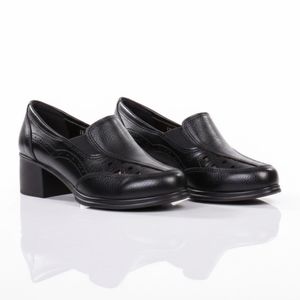 کفش مجلسی زنانه پاشنه 5 سانتی مدل تارا-مشکی