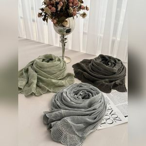 خرید آنلاین شال بهاره دستک دانتل دورعدسی