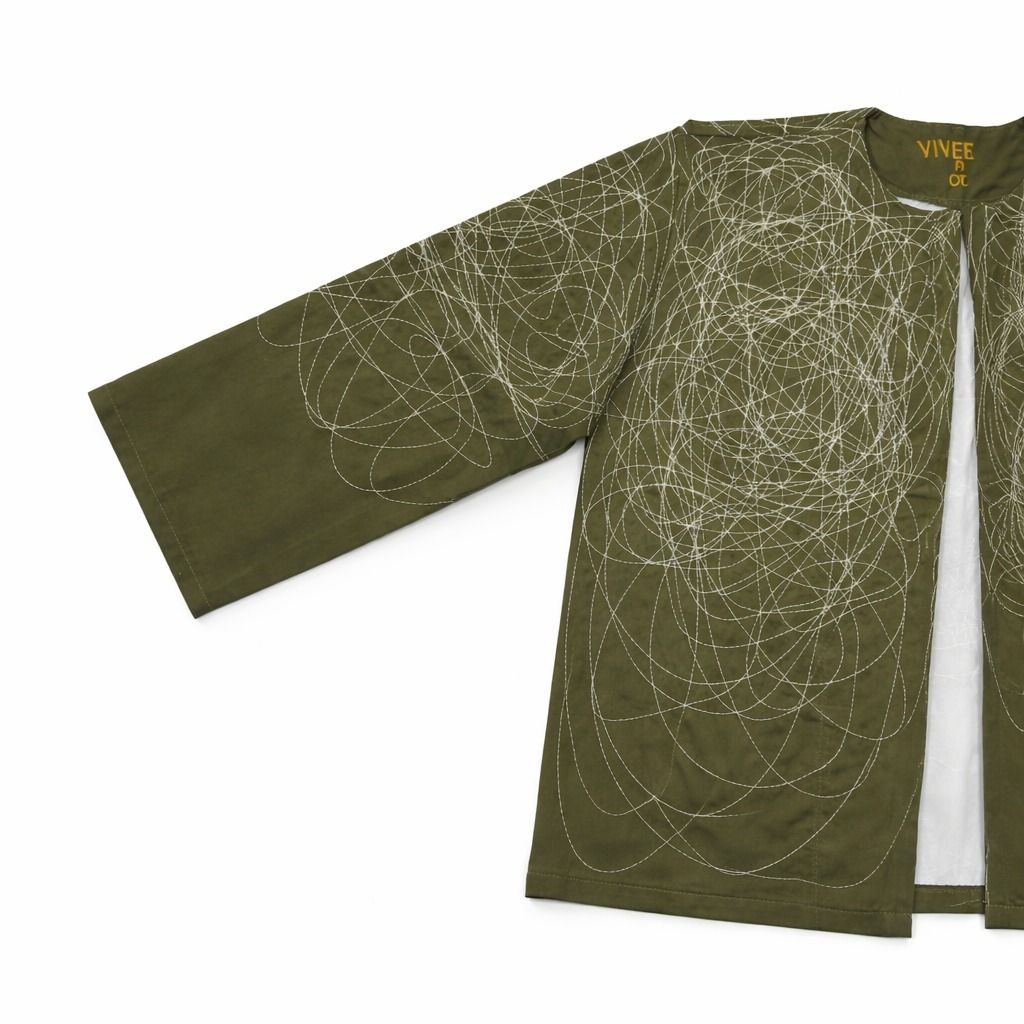 خرید آنلاین کت کتان زنانه لاین آرت 043