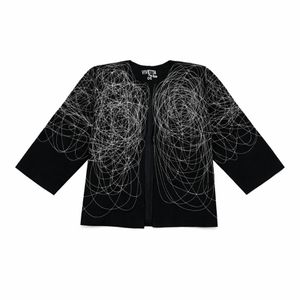 کت کتان زنانه لاین آرت 042