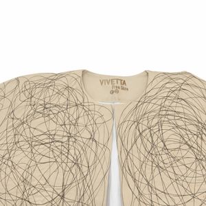 قیمت ارزان کت کتان زنانه لاین آرت 041