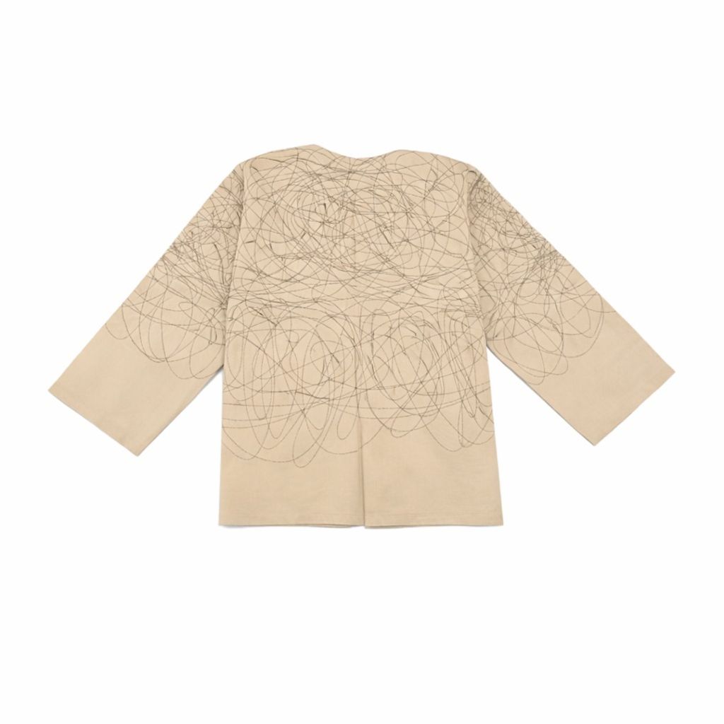 مشخصات کت کتان زنانه لاین آرت 041