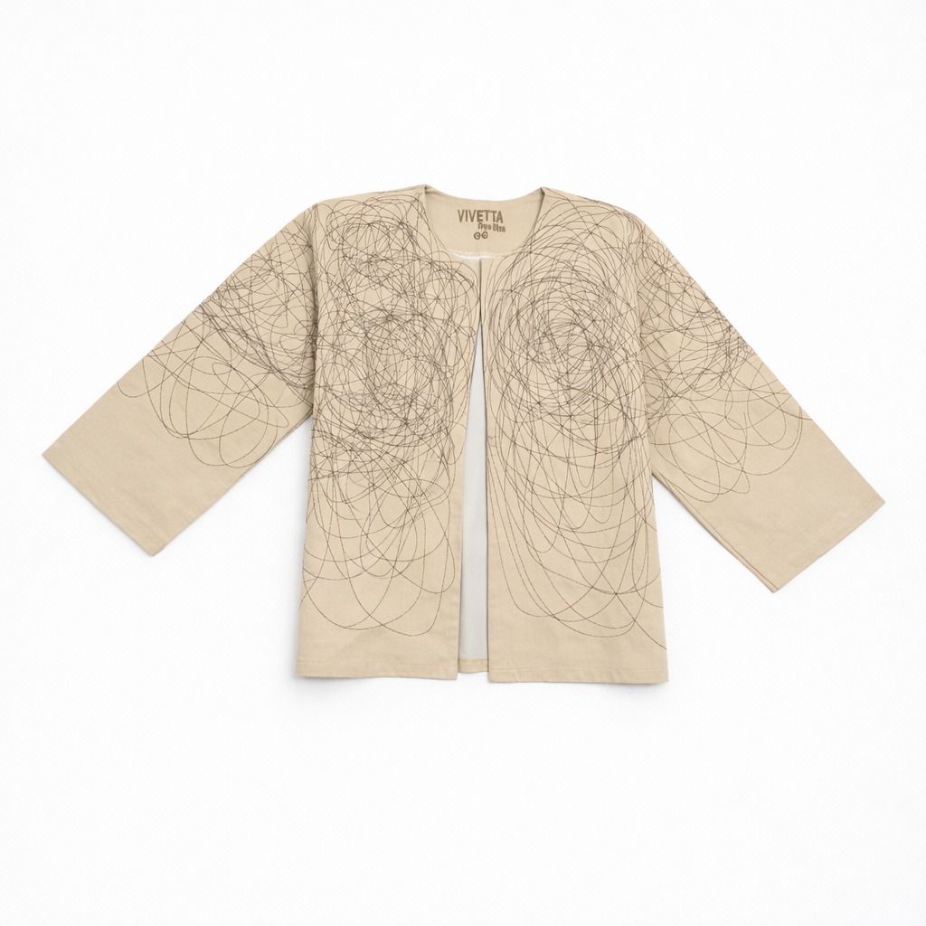 خرید اینترنتی کت کتان زنانه لاین آرت 041