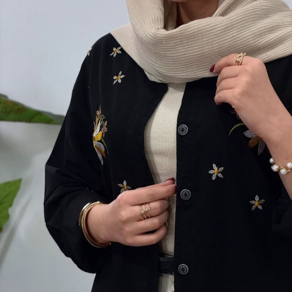 قیمت ارزان مانتو الیاف بابونه