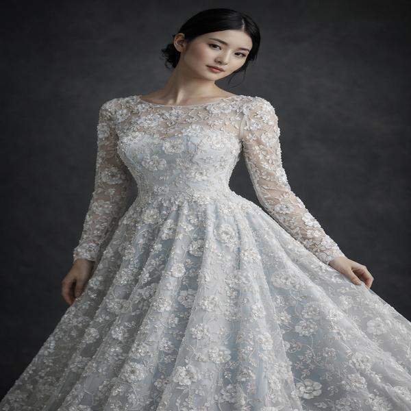 پارچه دانتل رباندوزی 1240