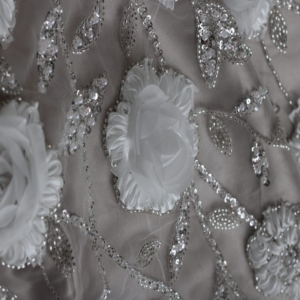 خرید اینترنتی قیمت پارچه دانتل رباندوزی 1240