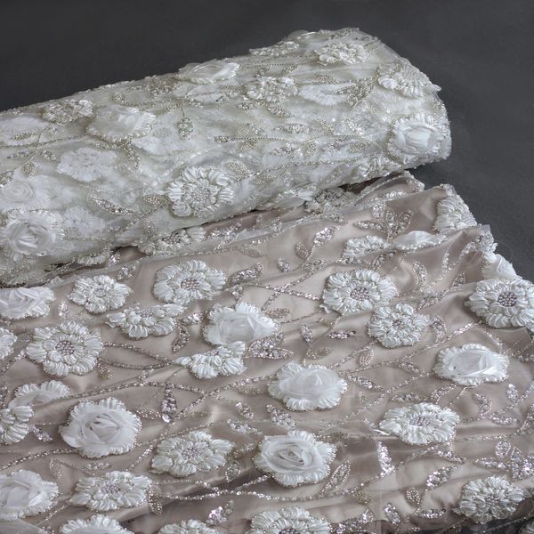 پارچه دانتل رباندوزی 1240