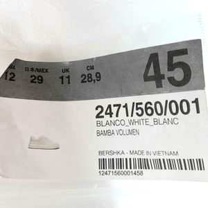 خرید اینترنتی کفش مردانه برشکا سفید اورجینال مدل Chunky Trainers