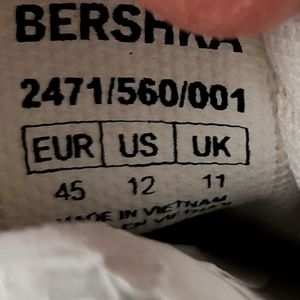 خرید اینترنتی کفش مردانه برشکا سفید اورجینال مدل Chunky Trainers