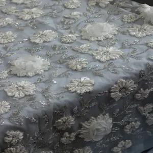 خرید اینترنتی قیمت پارچه دانتل کار شده 1239