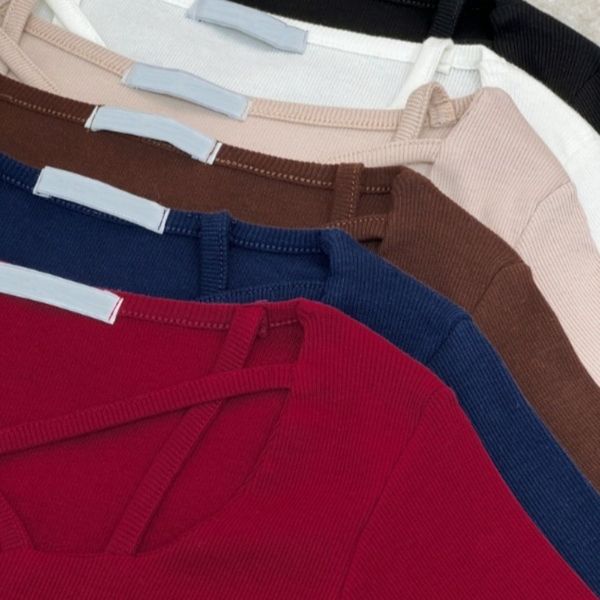 بلوز یقه ضربدری پارسی