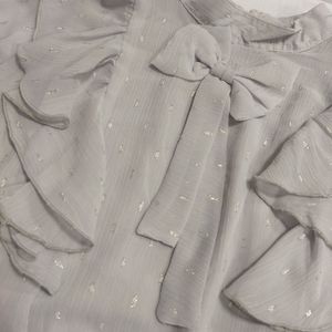 قیمت ارزان شومیز حریر دخترانه shm73u