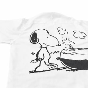 خرید انلاین شومیز زنانه سفید مینیمال طرح کارتونی 021