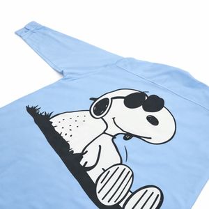 شومیز زنانه آبی مینیمال طرح کارتونی 023