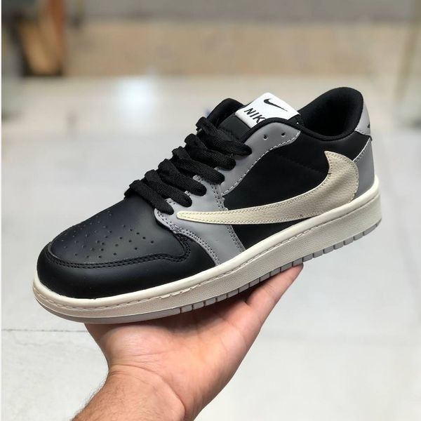 کفش نایک تراویس مردانه رنگ مشکی طوسی