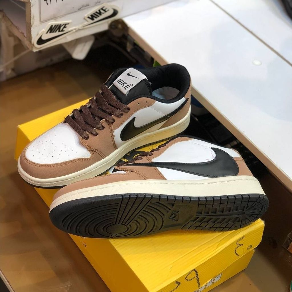 قیمت کفش نایک تراویس مردانه رنگ قهوه ای 