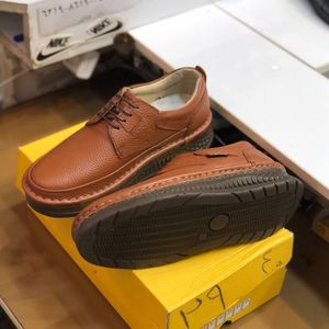 قیمت کفش چرم مردانه کلارک زیره پرفکت عسلی 