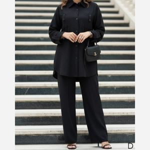 خرید اینترنتی ست مانتو شلوار شانتون تارا