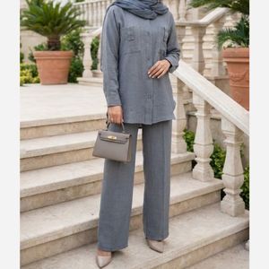 خرید آنلاین ست مانتو شلوار شانتون تارا