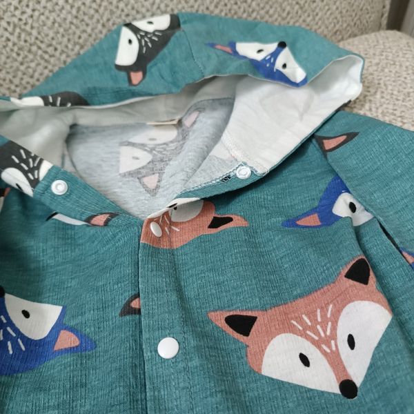 سرهمی بهاره کلاه دار طرح روباه