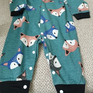 سرهمی بهاره کلاه دار طرح روباه