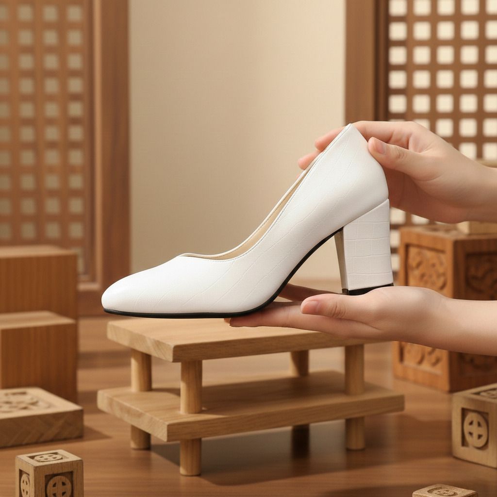 خرید آنلاین کفش مجلسی زنانه پاشنه 7 سانتی مدل روژان (2 رنگبندی)