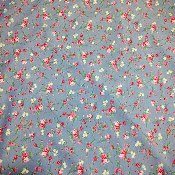 پارچه ملحفه طرح گلسا عرض 2 متر (گل قرمز)