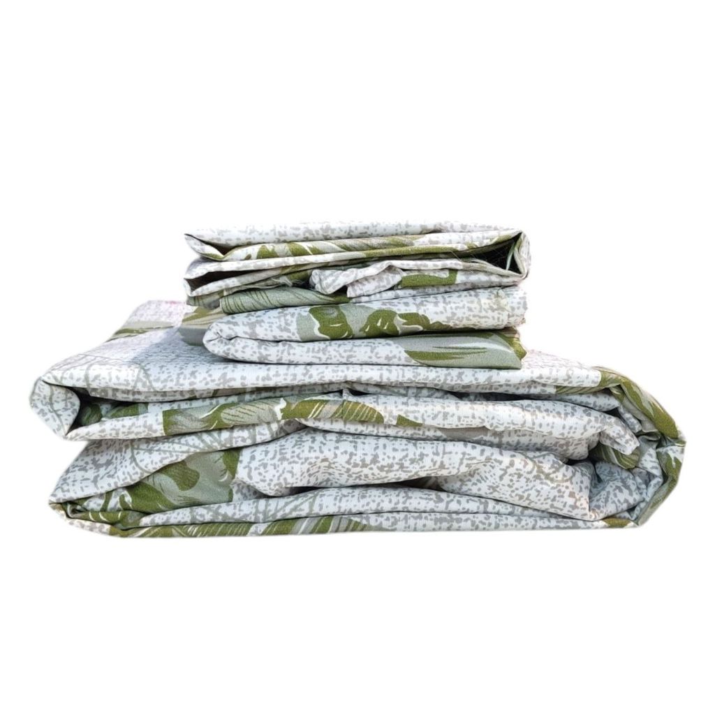 خرید اینترنتی قیمت سرویس خواب کلاسیک آدلانته(ADL) طرح سوسن روشن دونفره عرض160 + روبالشی