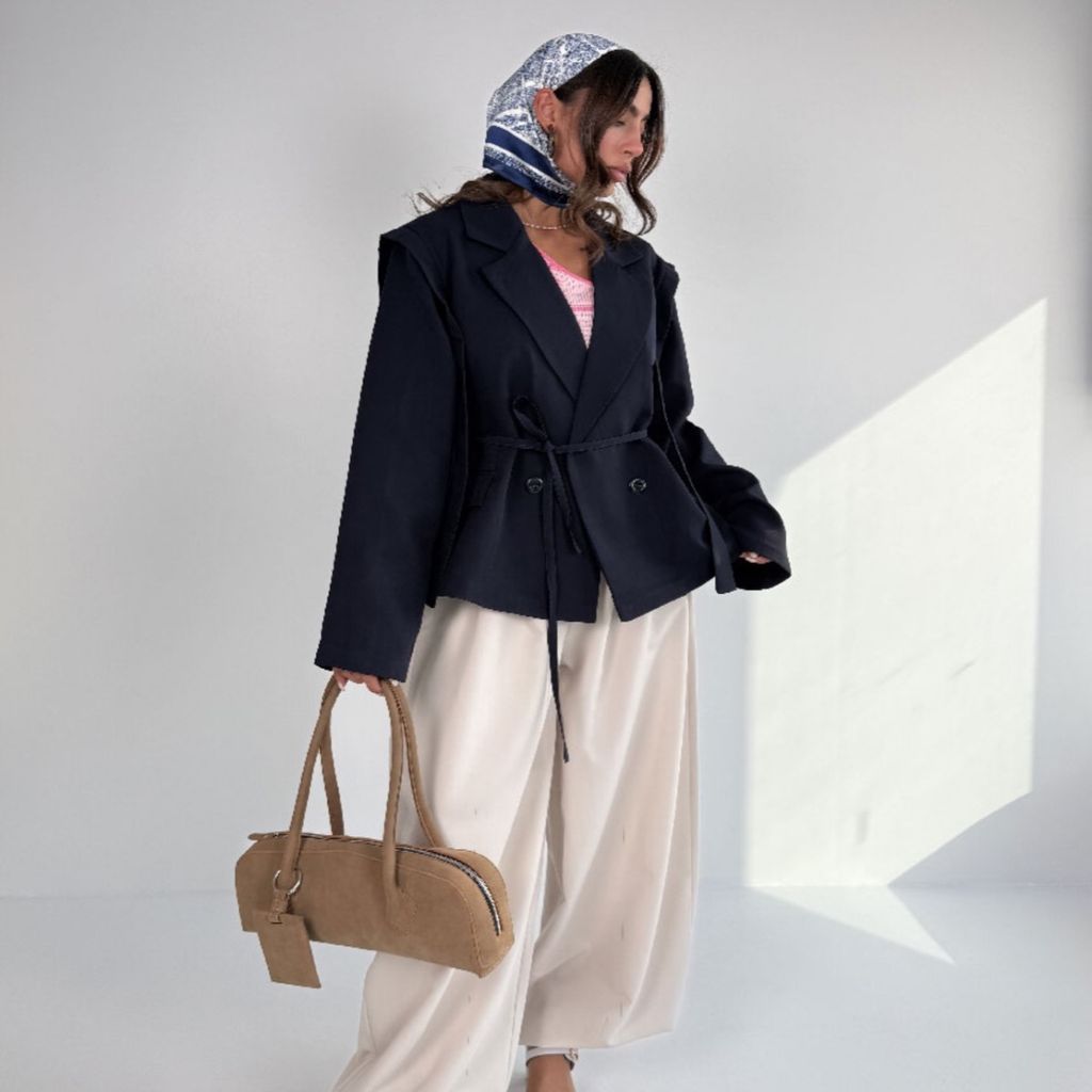 خرید آنلاین کت مازراتی بنددار کد 120410