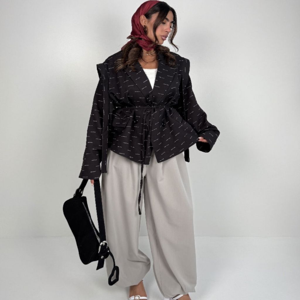 خرید اینترنتی کت مازراتی بنددار کد 120410