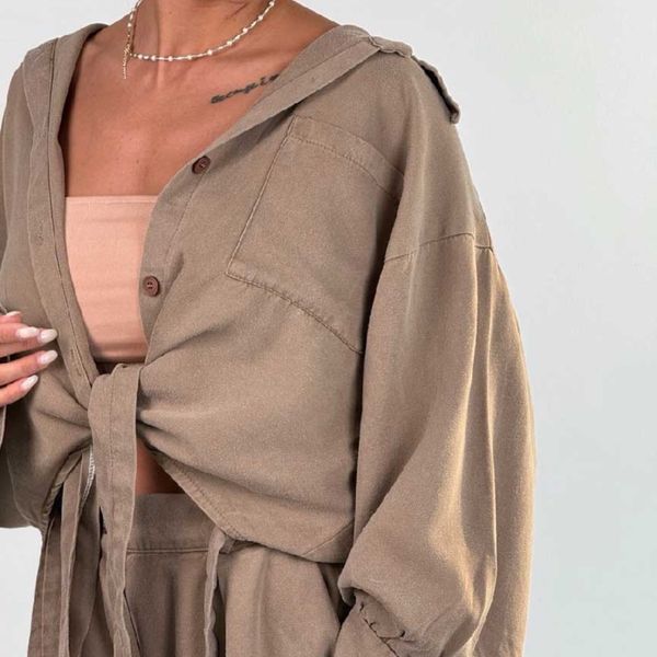 ست شومیز شلوار جلو گره کد 160884