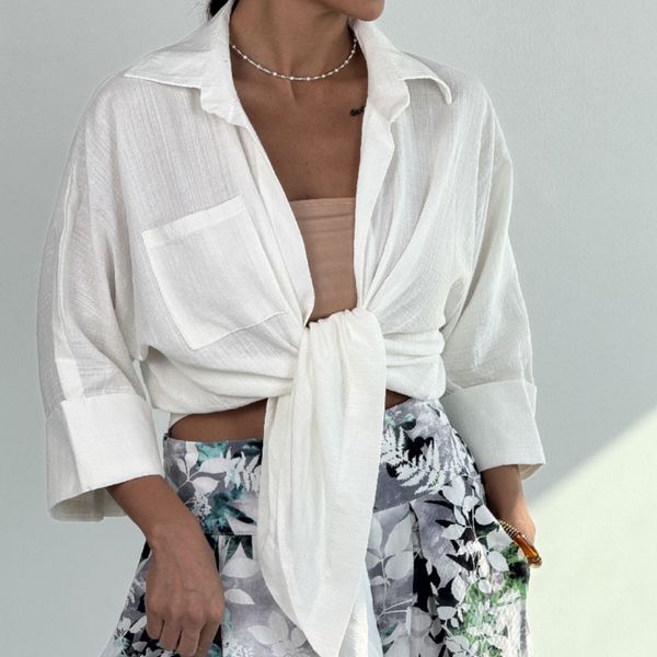 ست شومیز و شلوار هاوایی کد 160885