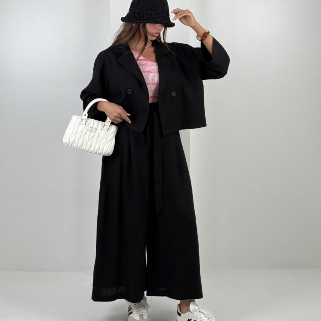 خرید اینترنتی ست کت و شلوار لینن کد 160886